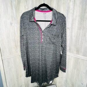 Hurley Long Sleeve Night Shirt